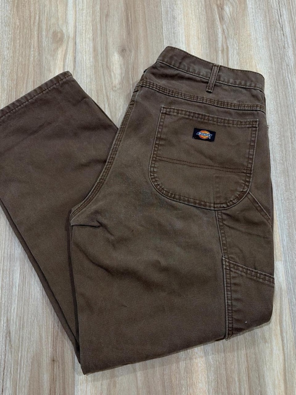 90s Brown Dickies Carpenter Pants